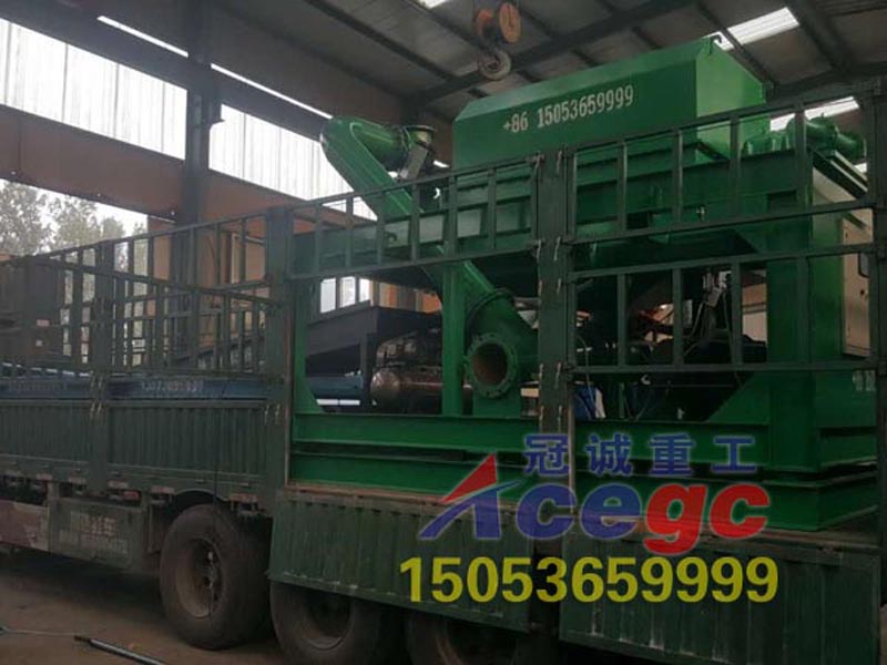 南非臥式沙金機發貨現場