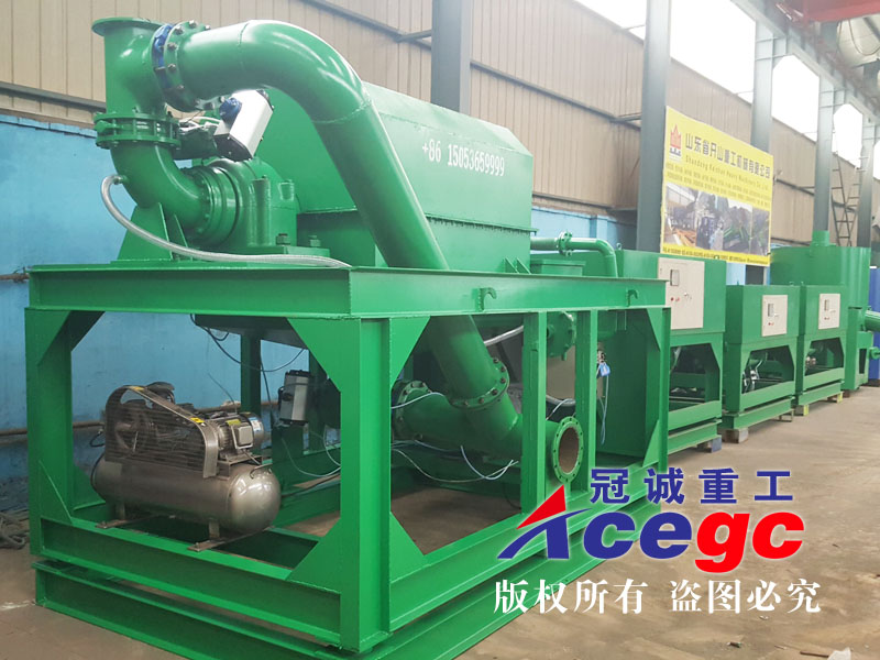 移動組合式沙金設備