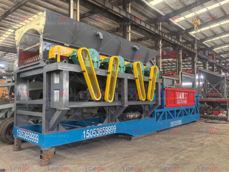 組合式移動沙金設備 組合式移動沙金設備